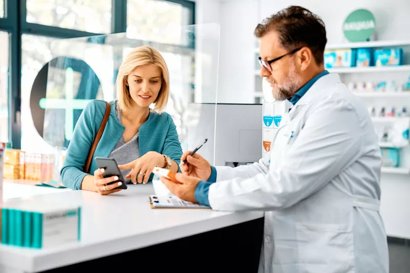 Pharmacies and drugstores